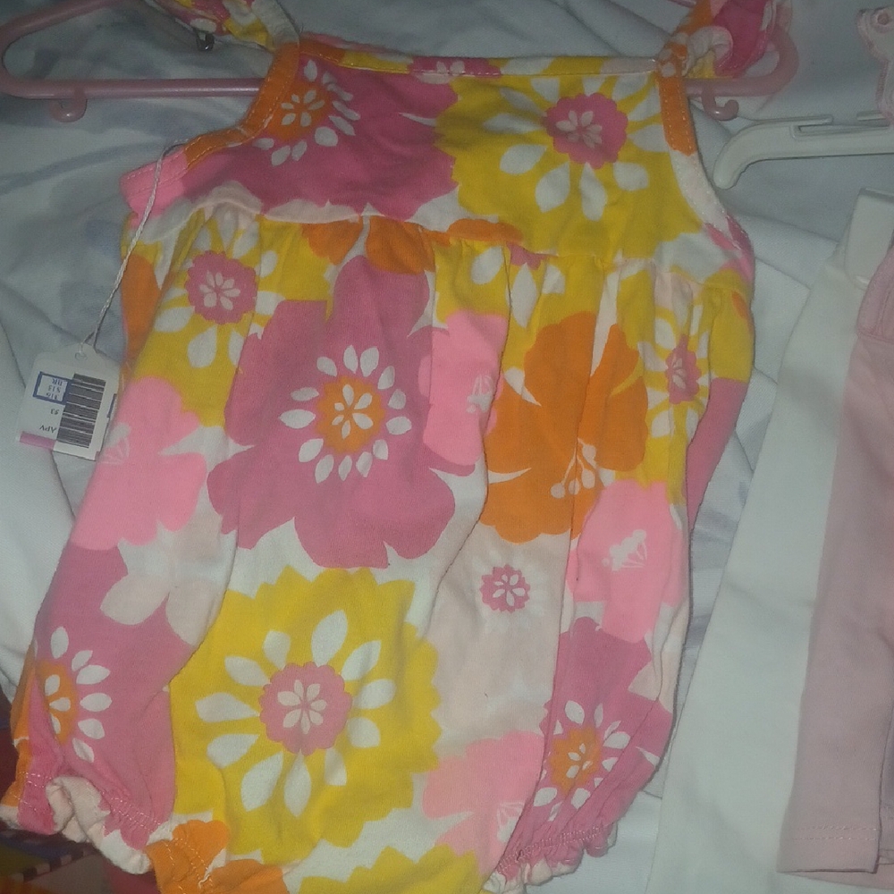 Floral Baby Romper